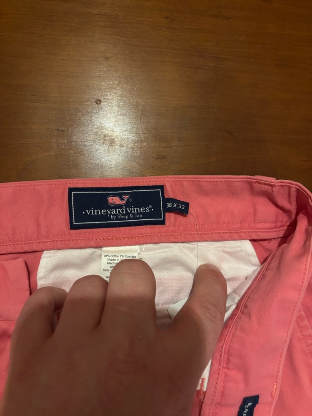 Vineyard Vines Men's Pink Chinos